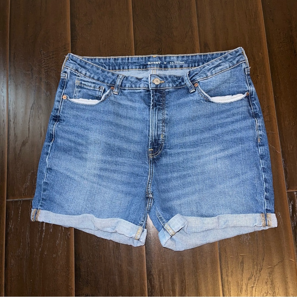 Old Navy OG Straight Jean Shorts Size 16